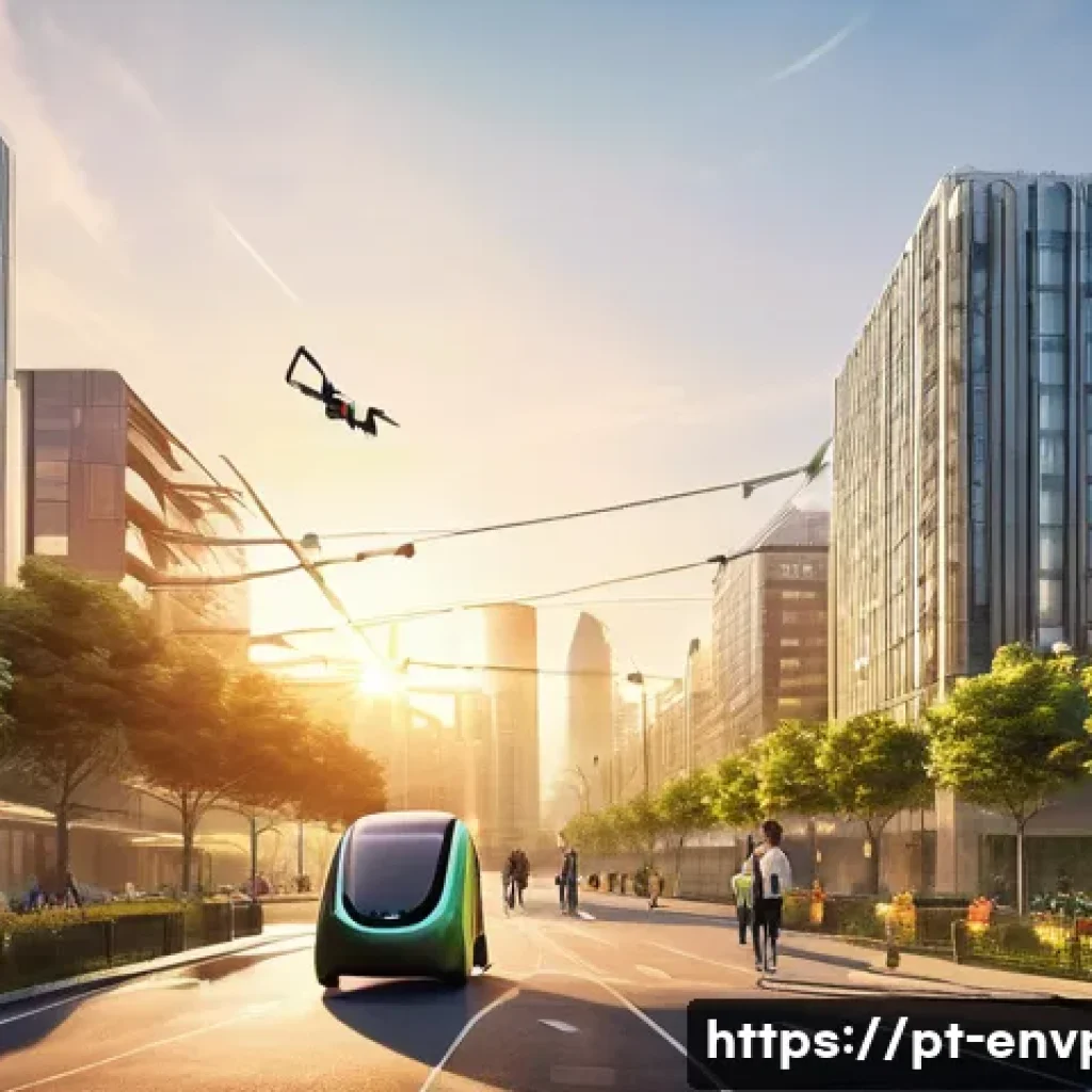 환경보호 실무와 융합 기술 활용 사례 - **Prompt 1: "Sustainable Urban Dawn"**
A vibrant, futuristic city skyline at dawn, bathed in sof...